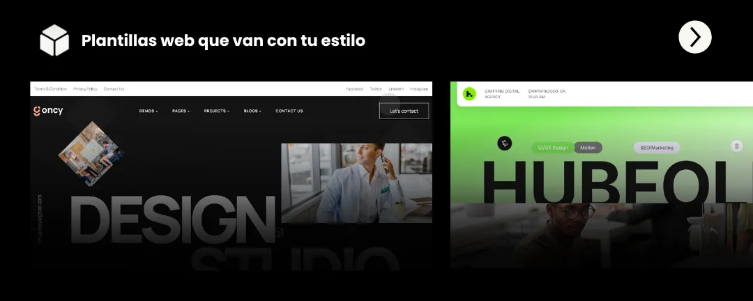 Páginas web